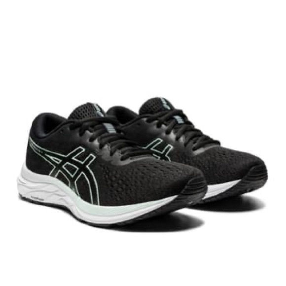 Black ASICS Running Shoes - Picture 1 of 5